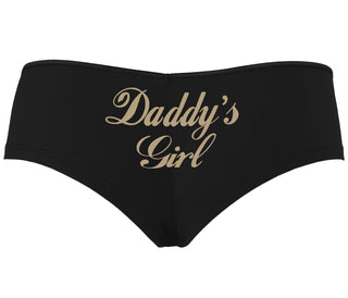 Daddy's Girl - Black Boyshort