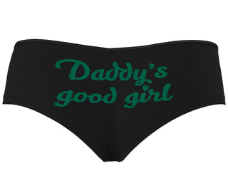 Daddy's Good Girl - Black Boyshort