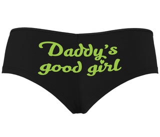 Daddy's Good Girl - Black Boyshort
