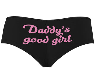 Daddy's Good Girl - Black Boyshort