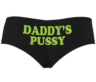 Daddy's Pussy - Black Boyshort