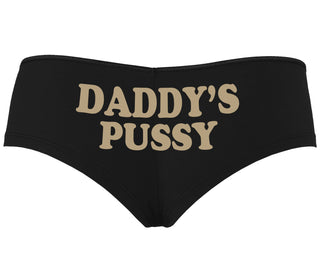 Daddy's Pussy - Black Boyshort