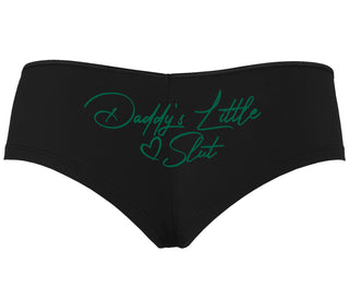 Daddy's Little Slut - Black Boyshort