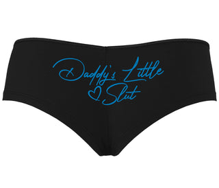 Daddy's Little Slut - Black Boyshort
