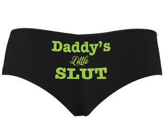 Daddy's Little Slut - Black Boyshort