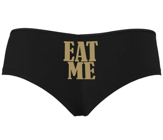 Eat Me - Black Boyshort