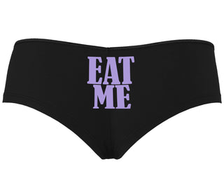 Eat Me - Black Boyshort