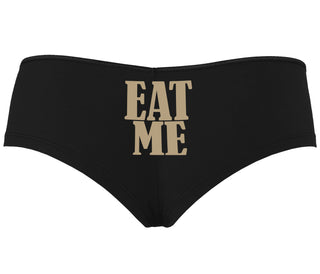 Eat Me - Black Boyshort