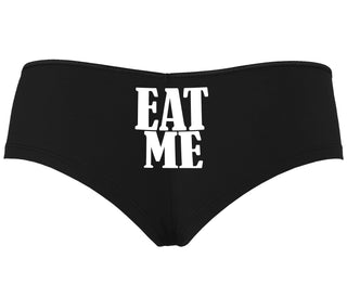 Eat Me - Black Boyshort