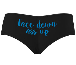 Face Down Ass Up - Black Boyshort