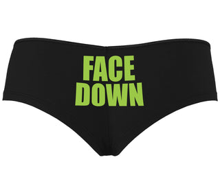 Face Down - Black Boyshort