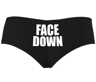Face Down - Black Boyshort