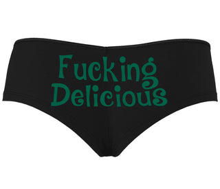 Fucking Delicious - Tasty - Black Boyshort