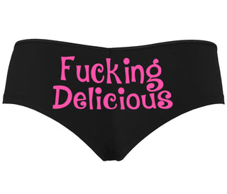 Fucking Delicious - Tasty - Black Boyshort