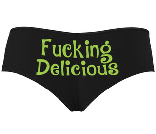 Fucking Delicious - Tasty - Black Boyshort
