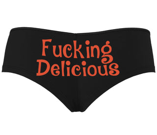 Fucking Delicious - Tasty - Black Boyshort