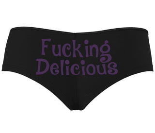 Fucking Delicious - Tasty - Black Boyshort