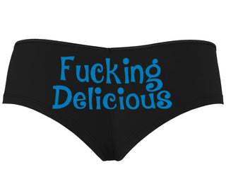 Fucking Delicious - Tasty - Black Boyshort