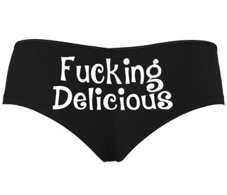 Fucking Delicious - Tasty - Black Boyshort