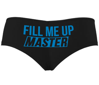 Fill Me Up Master - Black Boyshort