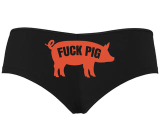 Fuck Pig - Black Boyshort