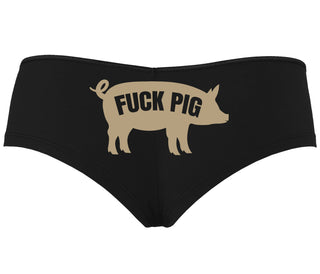 Fuck Pig - Black Boyshort