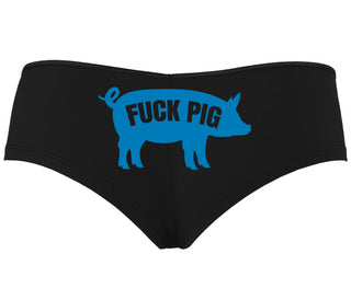 Fuck Pig - Black Boyshort