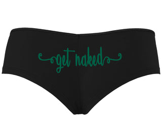 Get Naked - Black Boyshort