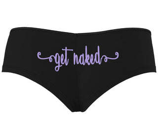 Get Naked - Black Boyshort