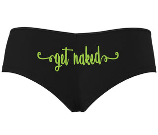 Get Naked - Black Boyshort