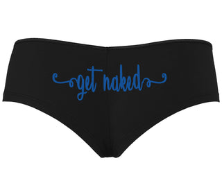 Get Naked - Black Boyshort