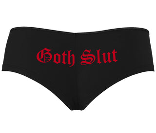 Goth Slut - Black Boyshort