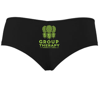 Group Therapy - Sharing Is Caring - Black Boyshort