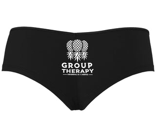 Group Therapy - Sharing Is Caring - Black Boyshort