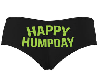 Happy Humpday - Black Boyshort