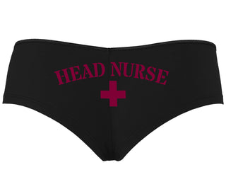 Head Nurse - Black Boyshort