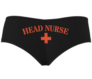 Head Nurse - Black Boyshort