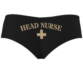 Head Nurse - Black Boyshort