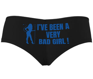 I've Been A Very Bad Girl - Black Boyshort