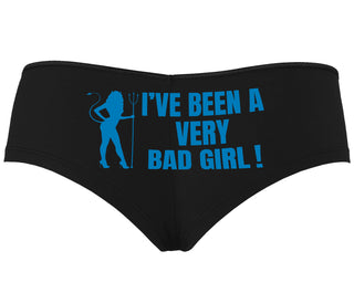 I've Been A Very Bad Girl - Black Boyshort
