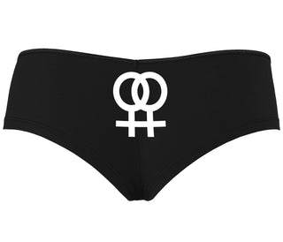 Lesbian Sign - Black Boyshort