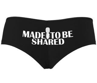 Made To Be Shared - Black Boyshort