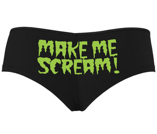 Make Me Scream - Black Boyshort
