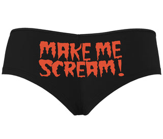 Make Me Scream - Black Boyshort