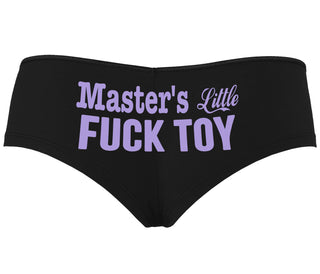 Master's Little Fuck Toy - Black Boyshort
