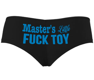 Master's Little Fuck Toy - Black Boyshort