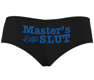 Master's Little Slut - Black Boyshort