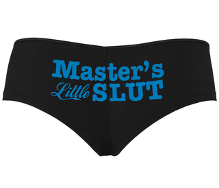 Master's Little Slut - Black Boyshort