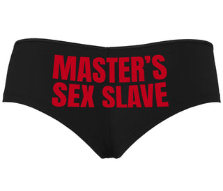 Masters Sex Slave - Black Boyshort