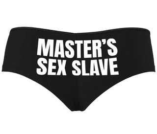 Masters Sex Slave - Black Boyshort